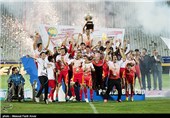 جشن قهرمانی تیم فوتبال فولاد خوزستان/جام به اهواز رفت -2