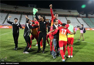 جشن قهرمانی تیم فوتبال فولاد خوزستان