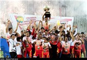 جشن قهرمانی تیم فوتبال فولاد خوزستان/جام به اهواز رفت -2