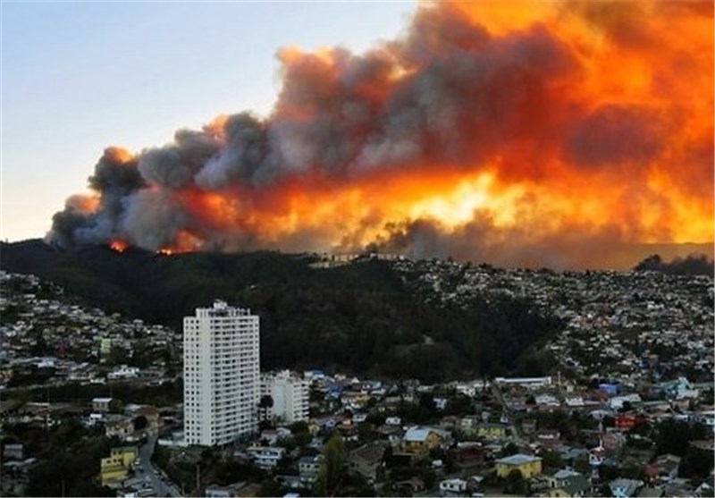 Chile Wildfires Death Toll Reaches 15