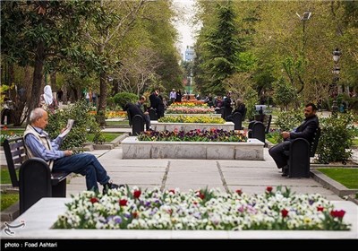Tehran’s Mellat Park in Spring