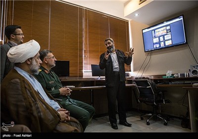 بازدید دبیر قرارگاه مرکزی راهیان نور سپاه و بسیج از خبرگزاری تسنیم