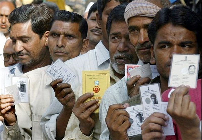 انطلاق أکبر مراحل الانتخابات الهندیة العامة