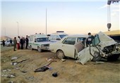 کشته و زخمی شدن 5 نفر در حادثه رانندگی بوکان