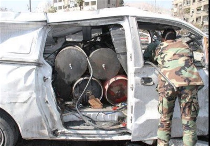 قوات الدفاع الوطنی السوری تحبط عملیة انتحاریة فی مدینة السلمیة بریف حماه