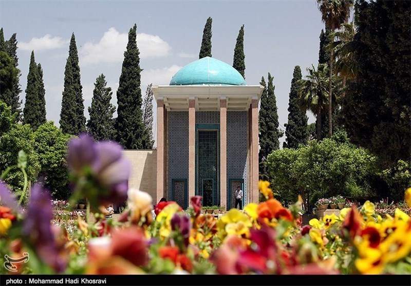 تصویر آرامگاه قدیمی سعدی شیراز