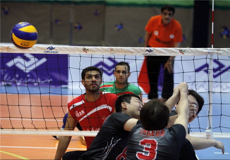رقابت ایران-ژاپن در والیبال نشسته قهرمانی آسیا+ تصاویر