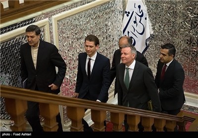 لاریجانی یستقبل وزیر الخارجیة النمساوی