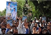 تشییع پیکر مدافع حرم در شیراز