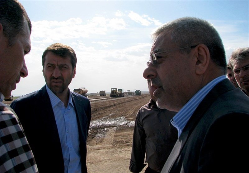 بازدید استاندار آذربایجان‌غربی از روند احداث فرودگاه ماکو