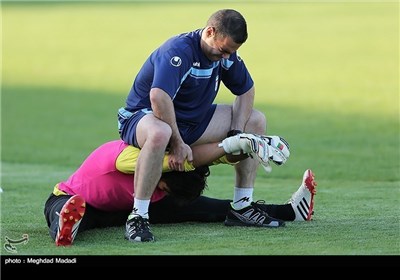  Iranian U-23 Football Team's First Training Session under New Coach