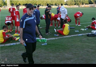  Iranian U-23 Football Team's First Training Session under New Coach