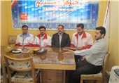 بازدید رئیس جمعیت هلال احمر استان قم از دفتر خبرگزاری تسنیم