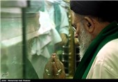 مراسم غبار روبی حرم مطهر احمدبن موسی شاهچراغ (ع)