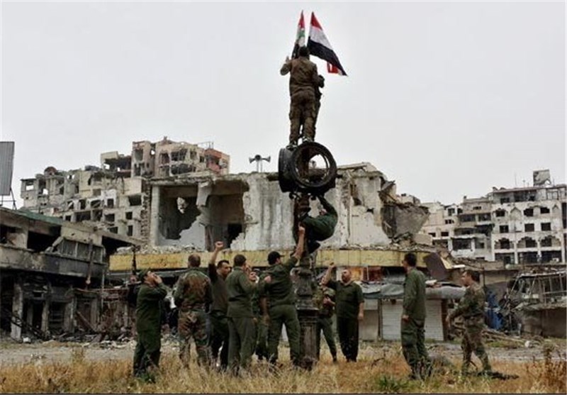 تصویری از حمص قبل و بعد از تهاجم تکفیری ها