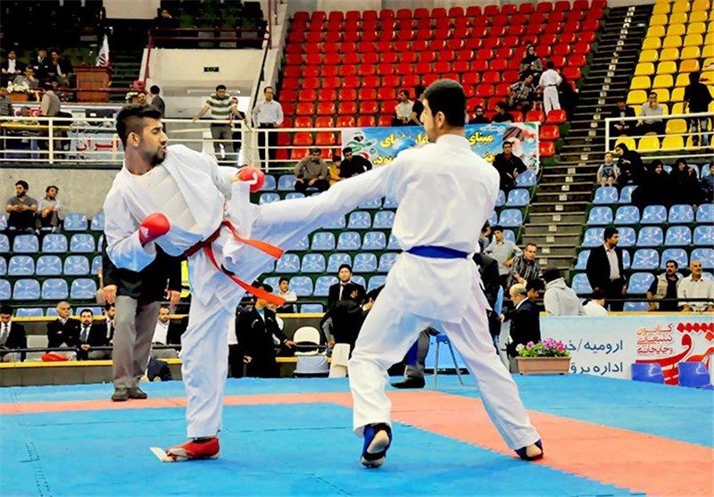 رقابت‌های کاراته قهرمانی کارگران قزوین به پایان رسید