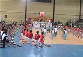 مسابقات قهرمانی باستانی بسیجیان کشور در کرمانشاه برگزار شد
