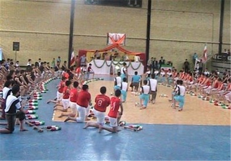 مسابقات قهرمانی باستانی بسیجیان کشور در کرمانشاه برگزار شد