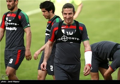 Iranian Football Team’s Training Session