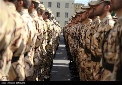 Graduation Ceremony for Iranian Army Ground Force Airborne Division Cadets