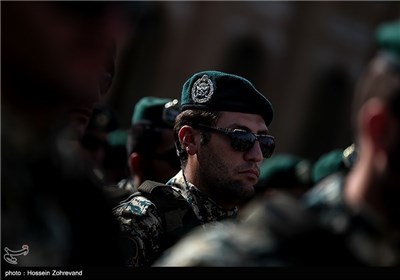 Graduation Ceremony for Iranian Army Ground Force Airborne Division Cadets