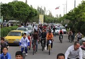 استقبال 2000 جوان و نوجوان از تور تهران گردی با دوچرخه