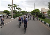 همایش بزرگ دوچرخه سواری در زنجان برگزار شد
