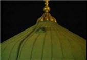 تصاویری از مسجد النبی در آستانه عید مبعث پیامبر(ص)