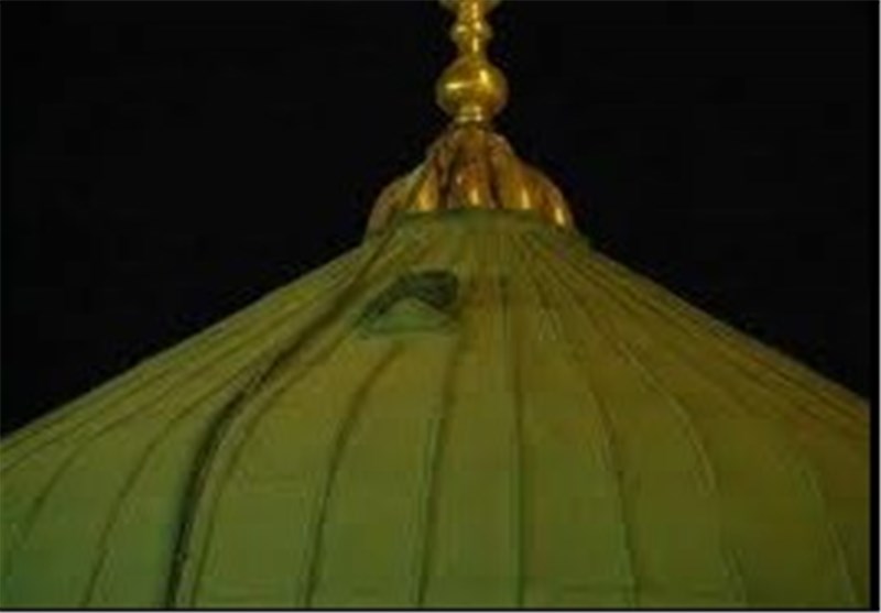تصاویری از مسجد النبی در آستانه عید مبعث پیامبر(ص)