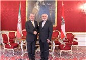 ظریف با رئیس جمهور اتریش در وین دیدار کرد+عکس