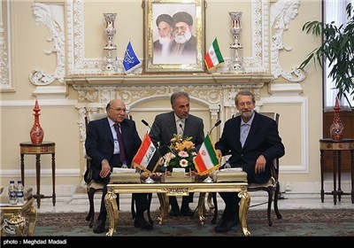 Iranian Parliament Speaker Meets Iraqi Judiciary Chief in Tehran