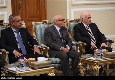 Iranian Parliament Speaker Meets Iraqi Judiciary Chief in Tehran