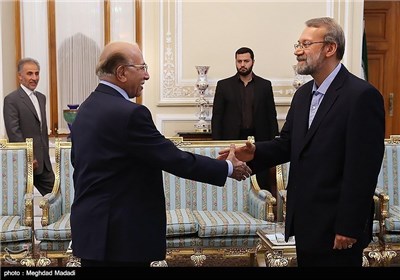 Iranian Parliament Speaker Meets Iraqi Judiciary Chief in Tehran