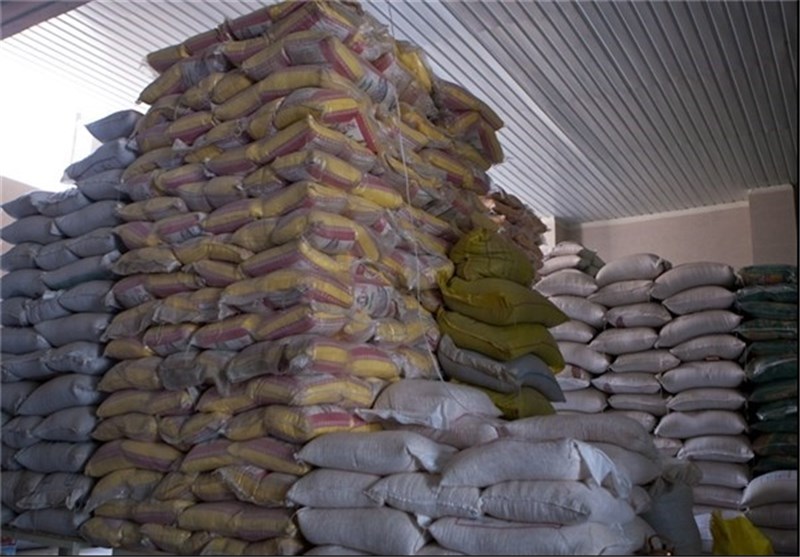 1.4 میلیون تن برنج مازاد در انبارها در معرض آلودگی