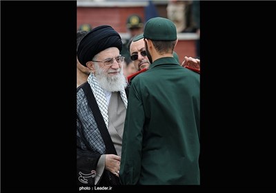  Graduation Ceremony for IRGC Cadets Held with Leader in Attendance