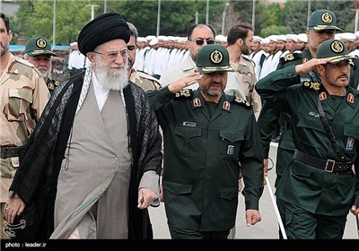  Graduation Ceremony for IRGC Cadets Held with Leader in Attendance