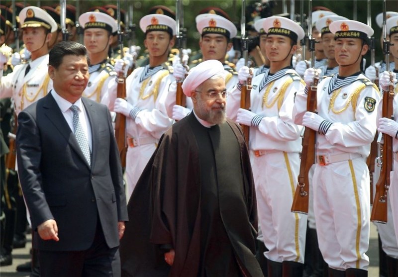 استقبال رسمی رئیس‌جمهور چین از روحانی