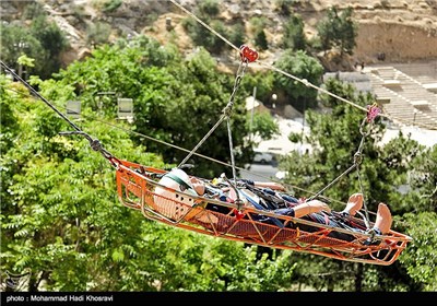 مانور امداد و نجات کوهستان - شیراز