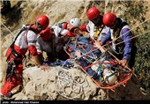 مانور امداد و نجات کوهستان - شیراز