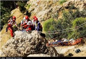 مانور امداد و نجات کوهستان - شیراز
