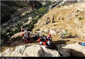 مانور امداد و نجات کوهستان - شیراز