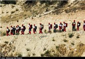 مانور امداد و نجات کوهستان - شیراز