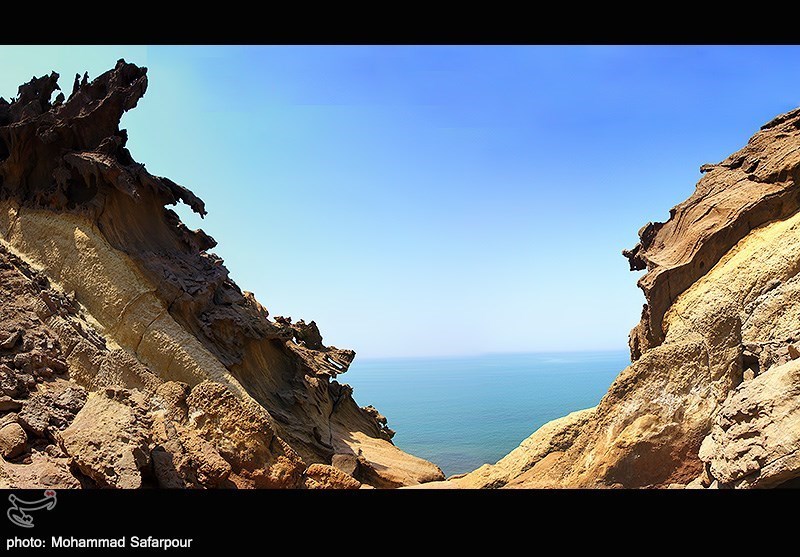 the rainbow island of iran