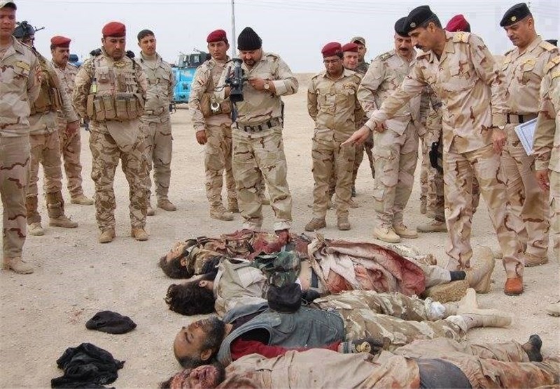 خودکشی 30 تروریست داعش در فلوجه عراق