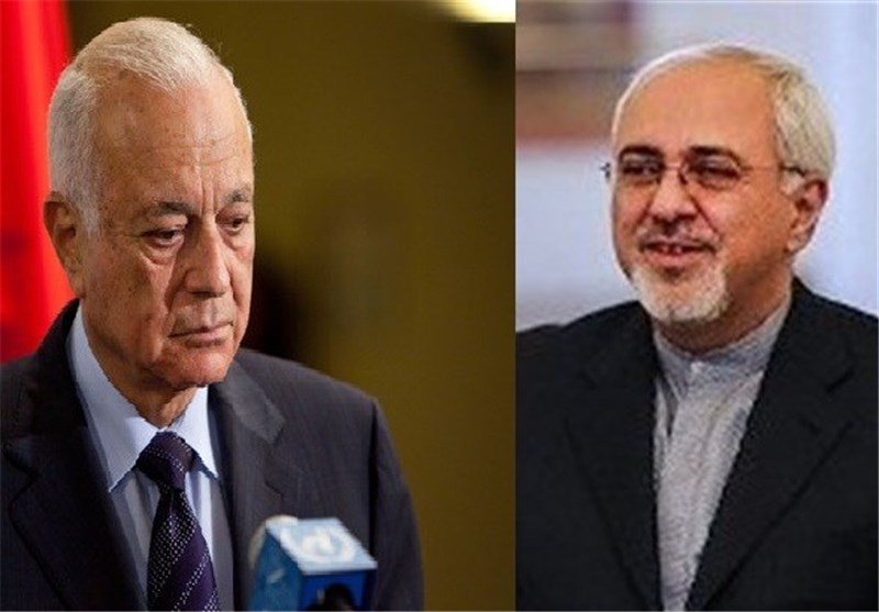 Iran’s FM, Arab League Chief Discuss Settlement of Syria Crisis