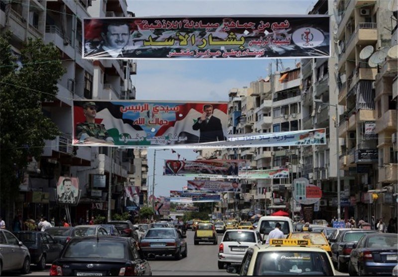بازار داغ تبلیغات انتخابات ریاست جمهوری در سوریه‬