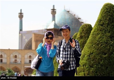  Foreign Tourists in Historic City of Isfahan