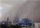 15 مصدوم بر اثر طوفان و گردوخاک تهران