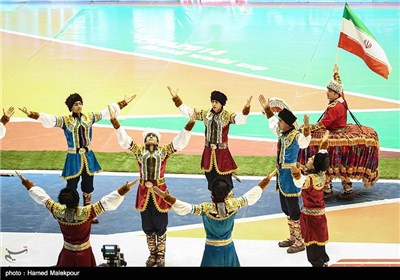 مراسم بدرقه تیم ملی فوتبال ایران به مسابقات جام جهانی 2014 برزیل