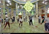 2000 مسجد و حسینیه در استان بوشهر غبارروبی و عطرافشانی شد